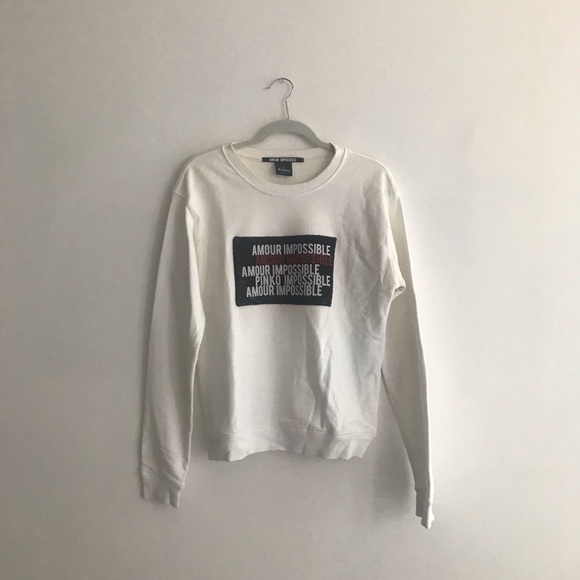 Pinko Amour Impossible Sweatshirt - Picture 1 of 4